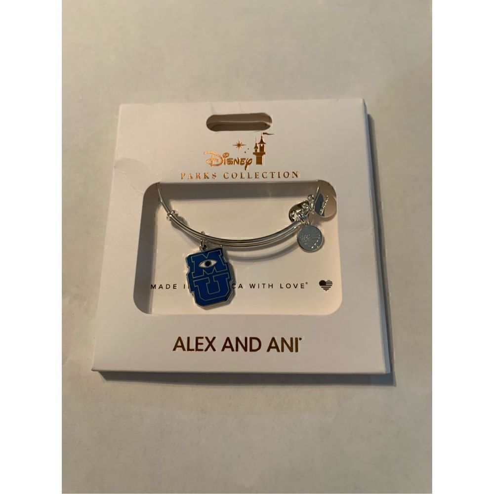 Alex and Ani Disney Parks collection Pixar Monsters University bangle bracelet